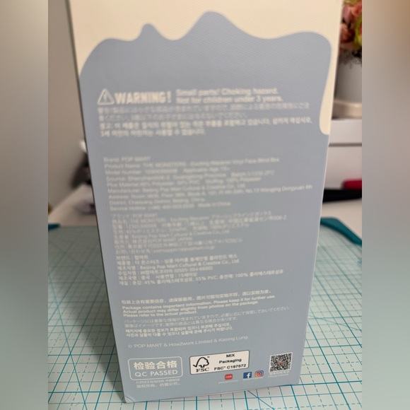 Authentic Pop Mart Macaron Sesame Bean Labubu (opened) - Picture 6 of 7